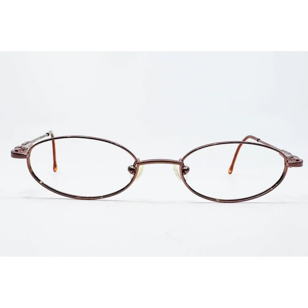 Candie's Eyeglass Frames Girls Rose Gold Oval Metal C TAYLOR RO 44-17-125